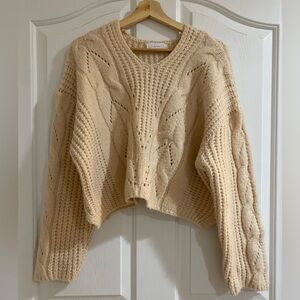 Cozy Cable Knit Sweater